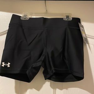Under Armor Black Spandex- Size Medium